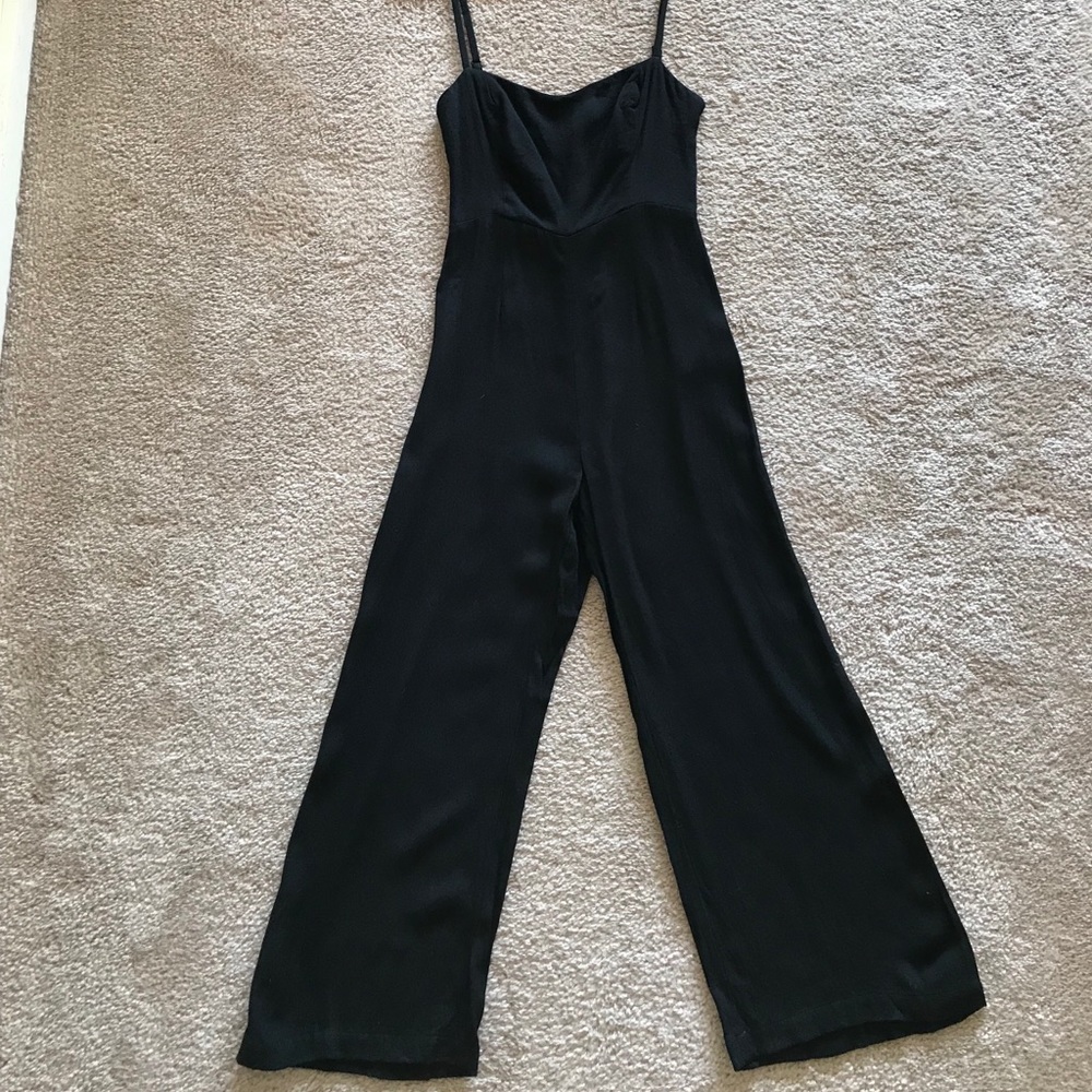 Reformation Black Jumpsuit Size 4P